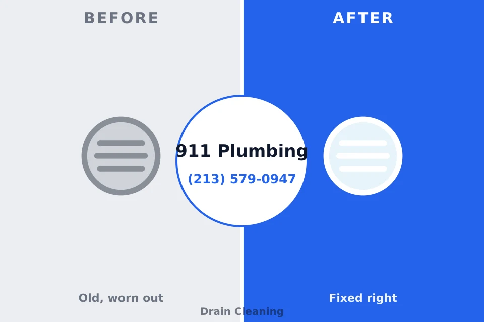 Before and after: plumbing company Eddyville, KY